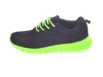 LEKKIE BUTY SPORTOWE RS-82516-7W Black r.37