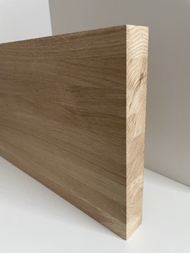Półka dąb blat ,płyta klejona,schody, parapet dębowy, trepy 40x250x1200mm