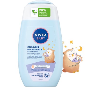 NIVEA BABY MLECZKO DO CIAŁA NAWILŻAJĄCE DLA DZIECI NA DOBRANOC