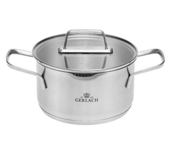 ГЕРЛАХ АМБИЕНТЕ ГОРШКИ, СТАЛЬ, ИНДУКЦИЯ, 10 ШТ.