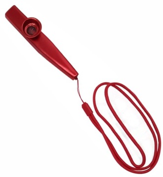 KAZOO METALOWE KERA AUDIO K-1/WB CZERWONY