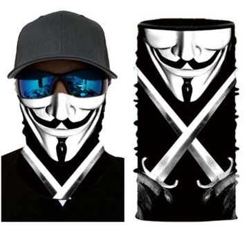 MASKA KOMIN KOMINIARKA CHUSTA BANDANA TWARZ GŁOWĘ