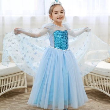 ЭЛЬЗА ХОЛОДНОЕ ПЛАТЬЕ ЭЛЬЗЫ 128/134