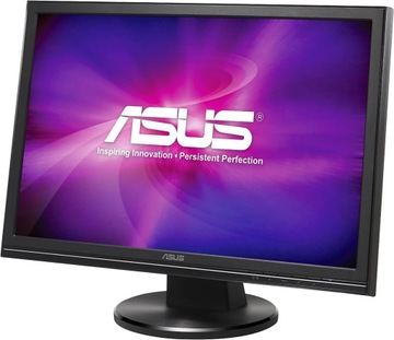 MONITOR ASUS VW220TE 22'' LCD BLACK DO BIURA HIT!