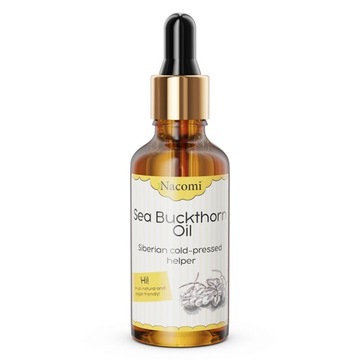 Nacomi Sea Buckthorn Oil olej rokitnikowy z pipetą 50ml P1