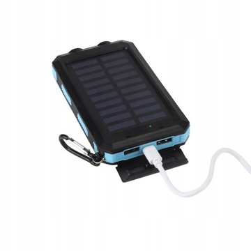 SURVIVAL SOLAR POWERBANK 30000 ВОДОНЕПРОНИЦАЕМЫЙ СО СВЕТОДИОДОМ