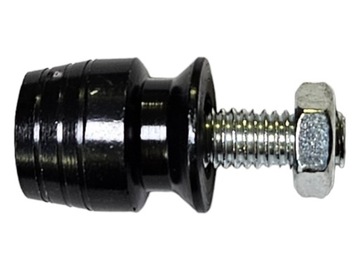 Śruby montażowe do tablicy rejestracyjnej 2szt Alu