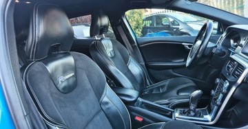 Volvo V40 II Hatchback 1.6 T3 150KM 2013 Volvo V40 BENZYNA alcantara KAMERA czarny sufit R DESIGN okazja, zdjęcie 35