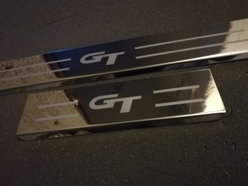 OPEL ZAFIRA C БОКОВЫЕ НАКЛАДКИ РАМА ОПЕЛЬ НЕРЖАВЕЮЩАЯ СТАЛЬ ХРОМ