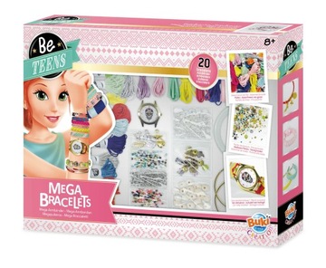 Zrób to sam - MEGA ZESTAW DO BRANSOLETEK BE003