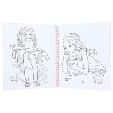 ТОП-МОДЕЛЬ плюшевый альбом для рисования с котенком Книжка-раскраска