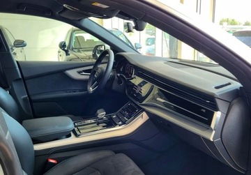 Audi Q8 SUV 3.0 45 TDI 231KM 2023 Audi Q8 Salon Polska Sline zawieszenie pneumatyczne , radary,marix 3.0, zdjęcie 6