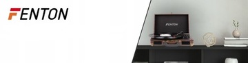 Проигрыватель в чемодане USB AUX BT Fenton+ VINYL