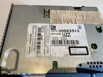 Saab 9-5 2010 CD-чейнджер