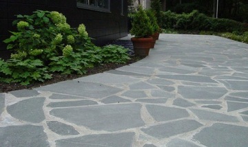 Kamień Szary Naturalny na Chodnik Podjazd Ścieżkę Polygonal Kavalas 3-5cm