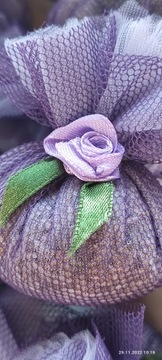 ЛАВАНДА сушеная - 5 шт в коробке с цветком.