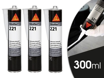 SIKAFLEX 221 БЕЛЫЙ ГЕРМЕТИК, ОРИГИНАЛЬНЫЙ КЛЕЙ