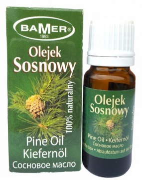 BAMER OLEJEK SOSNOWY ETERYCZNY 100% NATURALNY 7 ML