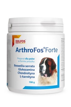 ArthroFos Forte 700g - Prawidłowe Funkcjonowanie Stawów Twojego Psa
