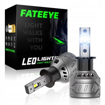 ŻARÓWKI FATEEYE LED H3 120W 6000K MOCNE CANBUS