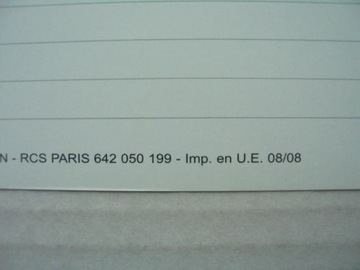 Сервисная книжка Citroen, словацкий Citroen