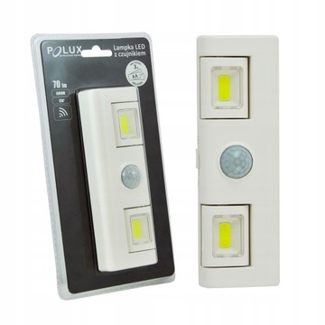 Lampka lampa podszafkowa meblowa LED czujnik + AAA