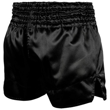 Шорты для тайского бокса VENUM CLASSIC XL ЧЕРНЫЕ/БЕЛЫЕ