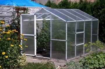ТЕПЛИЦА ИЗ ПОЛИКАРБОНАТА 4,3 м 211 x 204 STRONG POLAND ПВХ ПОЛИКАРБОНАТ