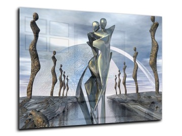 płytki ścienne hartowane kuchnia 90x65 design
