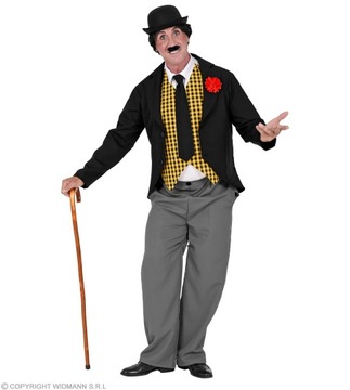 Strój Charlie Chaplin komik L