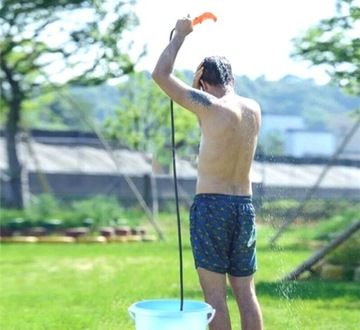 ПОРТАТИВНЫЙ ДУШ ДЛЯ КЕМПИНГА 12В