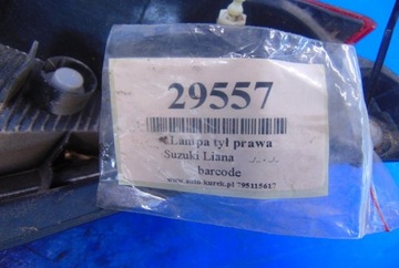 SUZUKI LIANA 1.3 SVĚTLO PRAVÁ ZADNÍ