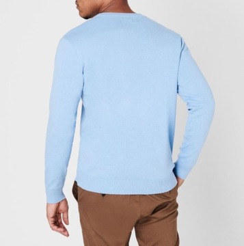 PIERRE CARDIN sweter swetr dekolt serek tu: XL