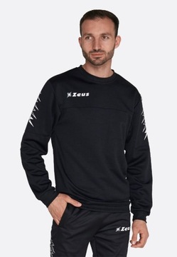 BLUZA ZEUS FELPA ENEA STANDARD FIT NERO r. XS