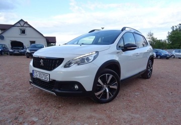 Peugeot 2008 I SUV Facelifting 1.2 PureTech 130KM 2016 Peugeot 2008 1.2 benzyna GT, klima, alu, zarejestrowany 1.2 Benzyna 130KM
