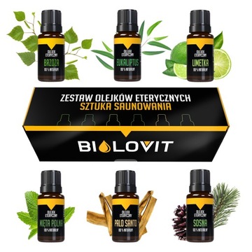 Zestaw olejków eterycznych - Sztuka Saunowania