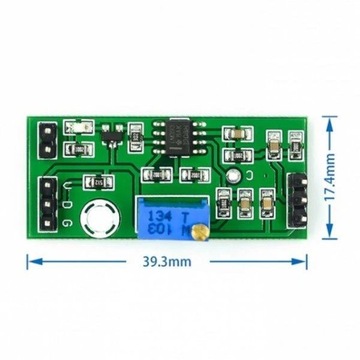 Moduł komparatora napięcia LM393 - 4,5-28V