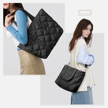 torebka damska na ramię duża a4 torebka damska do pracy torba na laptopa
