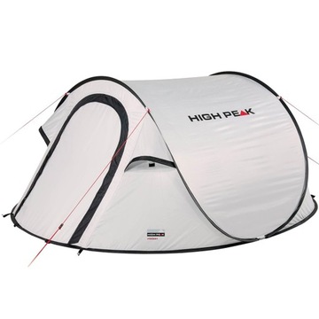 Namiot Turystyczny High Peak Vision 2 Perłowy 10281 samorozkładający
