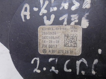 ČERPADLO SERVA A6510702601 MERCEDES A TŘÍDA W176 2.2 CDI