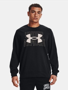 BLUZA MĘSKA UNDER ARMOUR DRESOWA BAWEŁNA SPORTOWA NA CO DZIEŃ 1370391-001