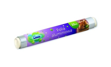 CLUO Folia aluminiowa spożywcza, 20 metrów