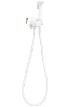 BATERIA DIBETOWA BIAŁA REA LOOP WHITE MAT BIDETTA PODTYNKOWA ŚCIENNA MATOWA