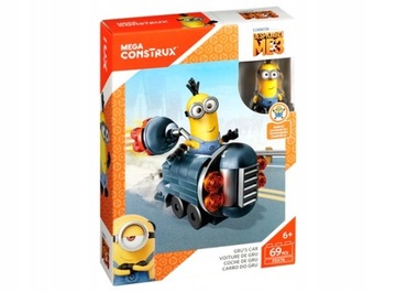 MINIONKI ZESTAW KLOCKÓW POJAZD 69 ELEMENTÓW