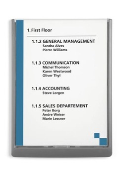 Нажмите Информационная доска для вывесок Прочный графит