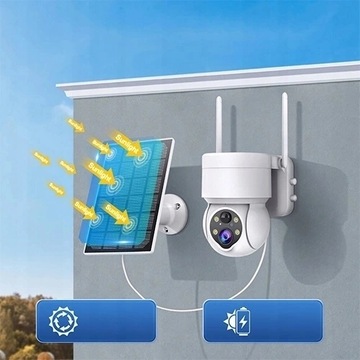 НАРУЖНАЯ СОЛНЕЧНАЯ PTZ-КАМЕРА WIFI HD 2MP СОЛНЕЧНАЯ КАМЕРА