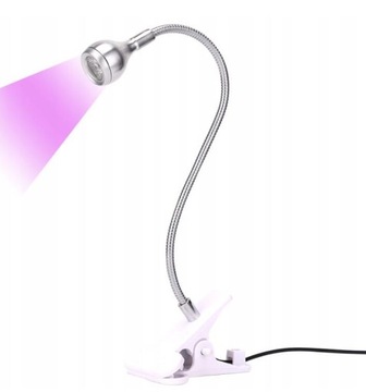 SPN Nails 5W UV LED лампа для верхних форм, серебристый
