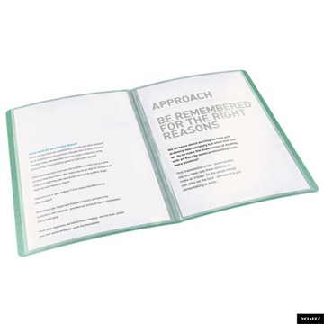 Альбом предложений Esselte Color Breeze, А4, 80 рубашек, зеленый, 626238