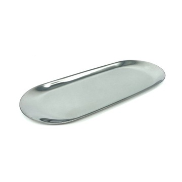 Tacka metalowa na narzędzia płaska, metaliczna