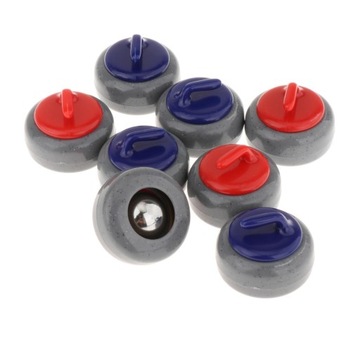 8x Krążki do gry w curling na stole Party Shuffleboard Rolki Przesuwany koralik